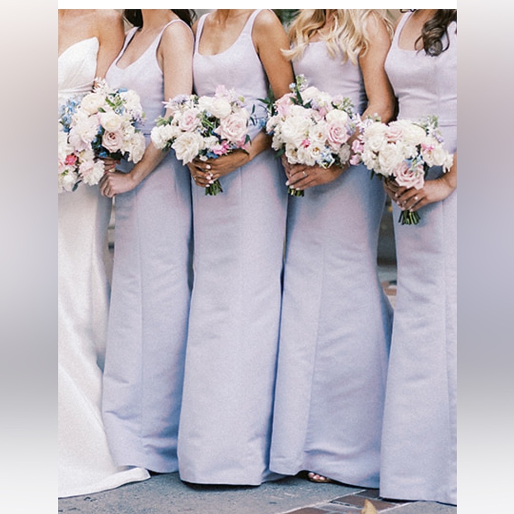 Amsale size 4 Bentley Dress in Lilac